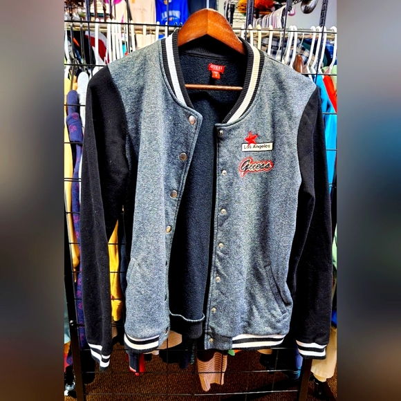 Guess Varsity Jacket size Medium - Picture 1 of 3